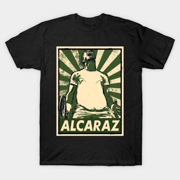 alcaraz tennis T-Shirt by SmithyJ88